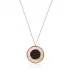 Turkish Minimalist Round 925 Sterling Silver Pendant