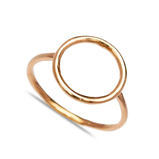 Round Hollow Design Wholesale Handcrafted Silver Ring Round Hollow Design Wholesale Handcrafted Silver Ring