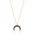Turkish Minimalist Moon 925 Silver Pendant