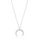 Turkish Minimalist Moon 925 Sterling Silver Pendant Turkish Minimalist Moon 925 Sterling Silver Pendant