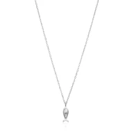 9mm Fish Charm Silver Necklace Made in Turkey